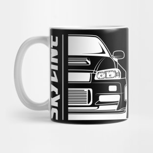 Front Skyline R34 JDM Mug